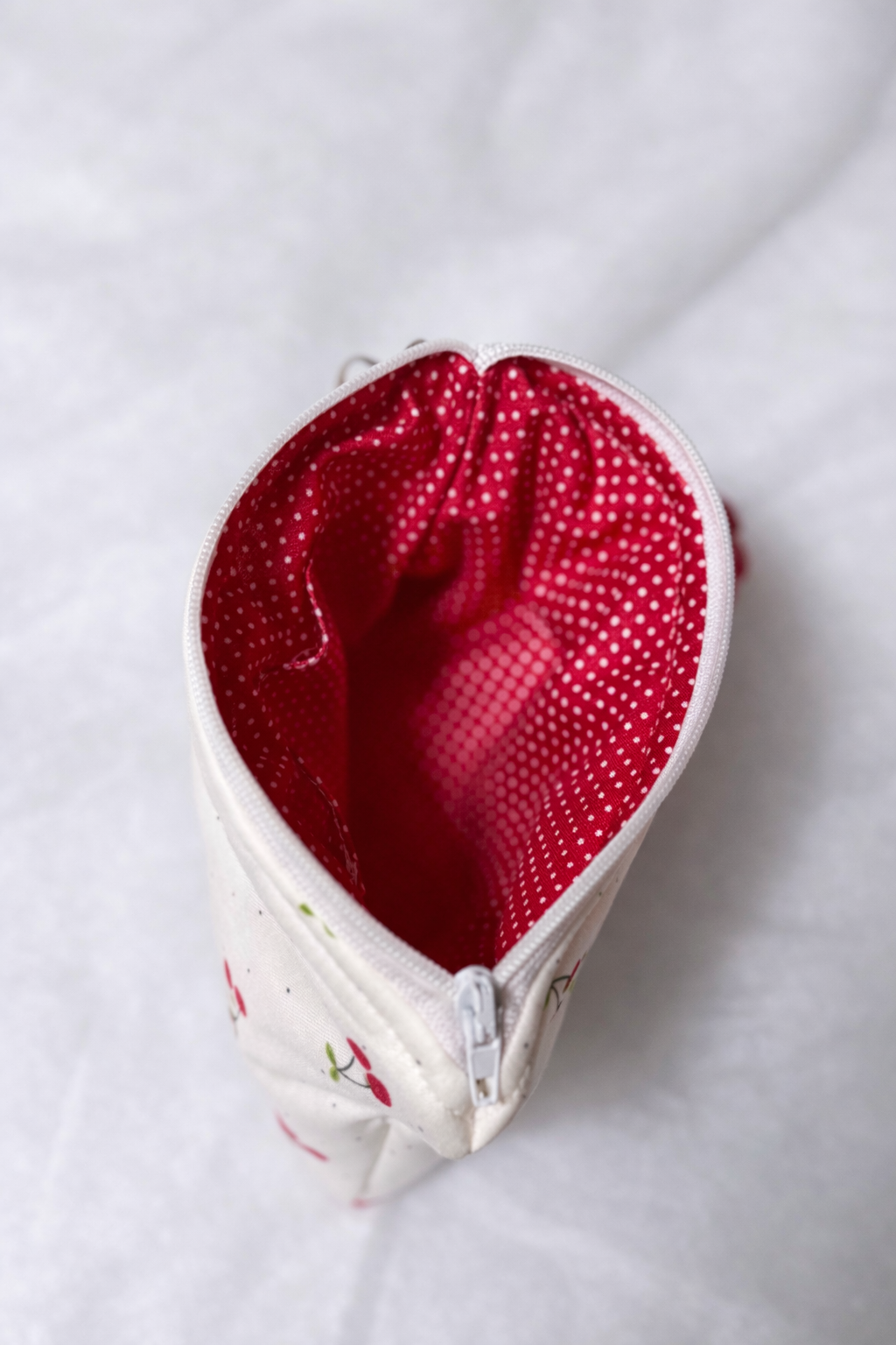 Cherry Red Wristlet Wallet