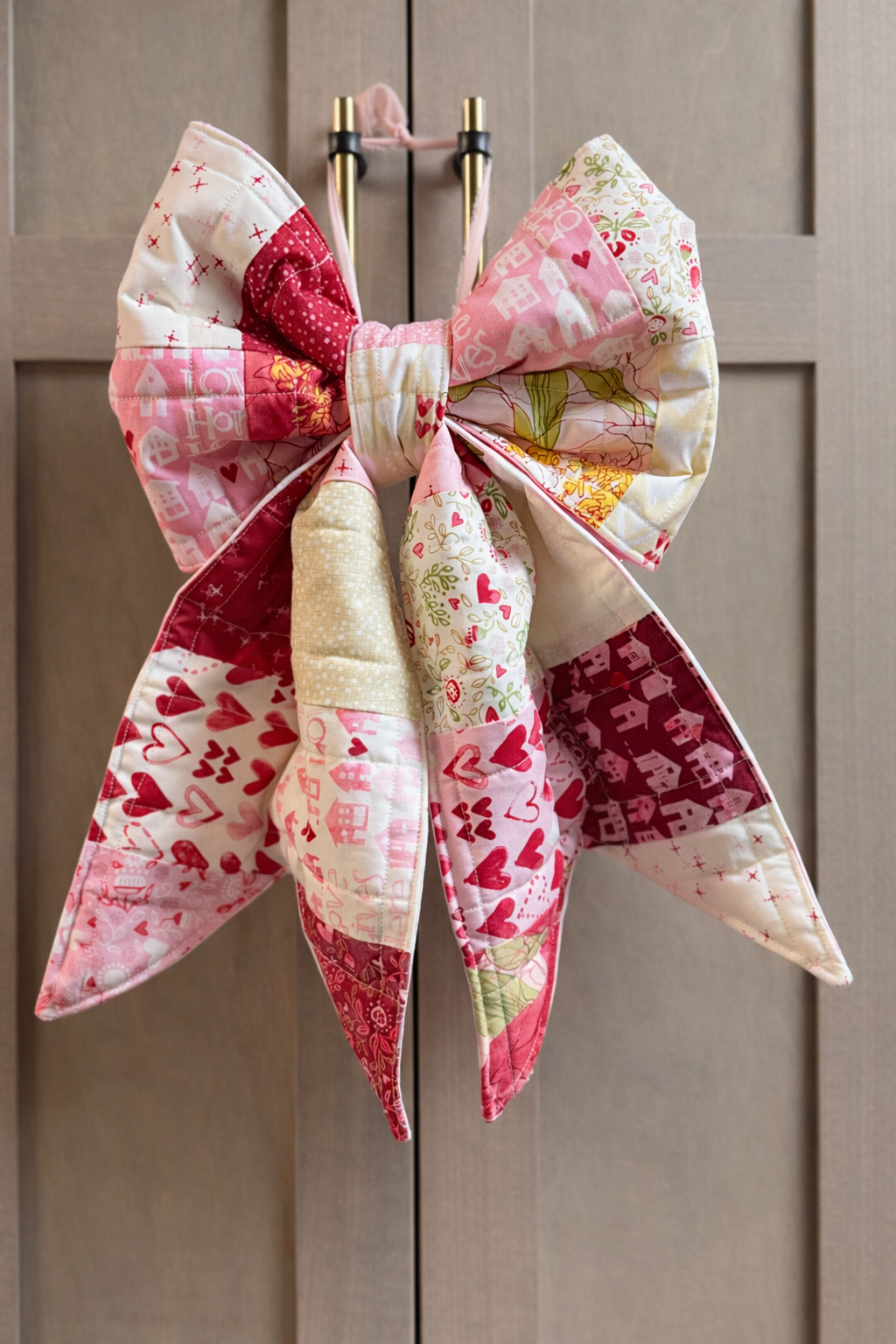 Love this Home Quilted Bow