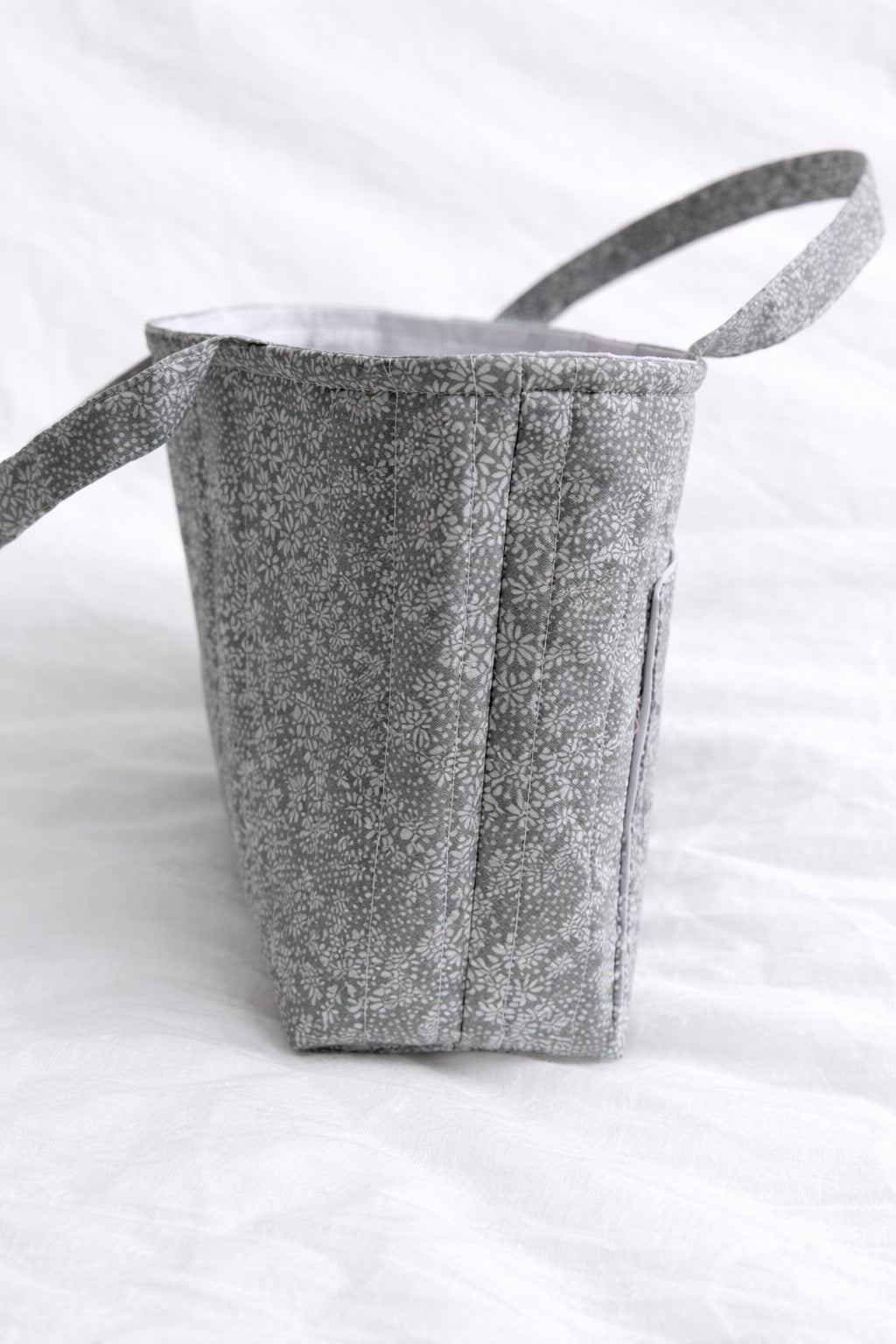 Mint Bloom Bible Tote