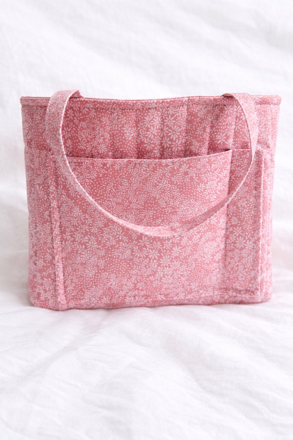 Strawberry Bloom Bible Tote
