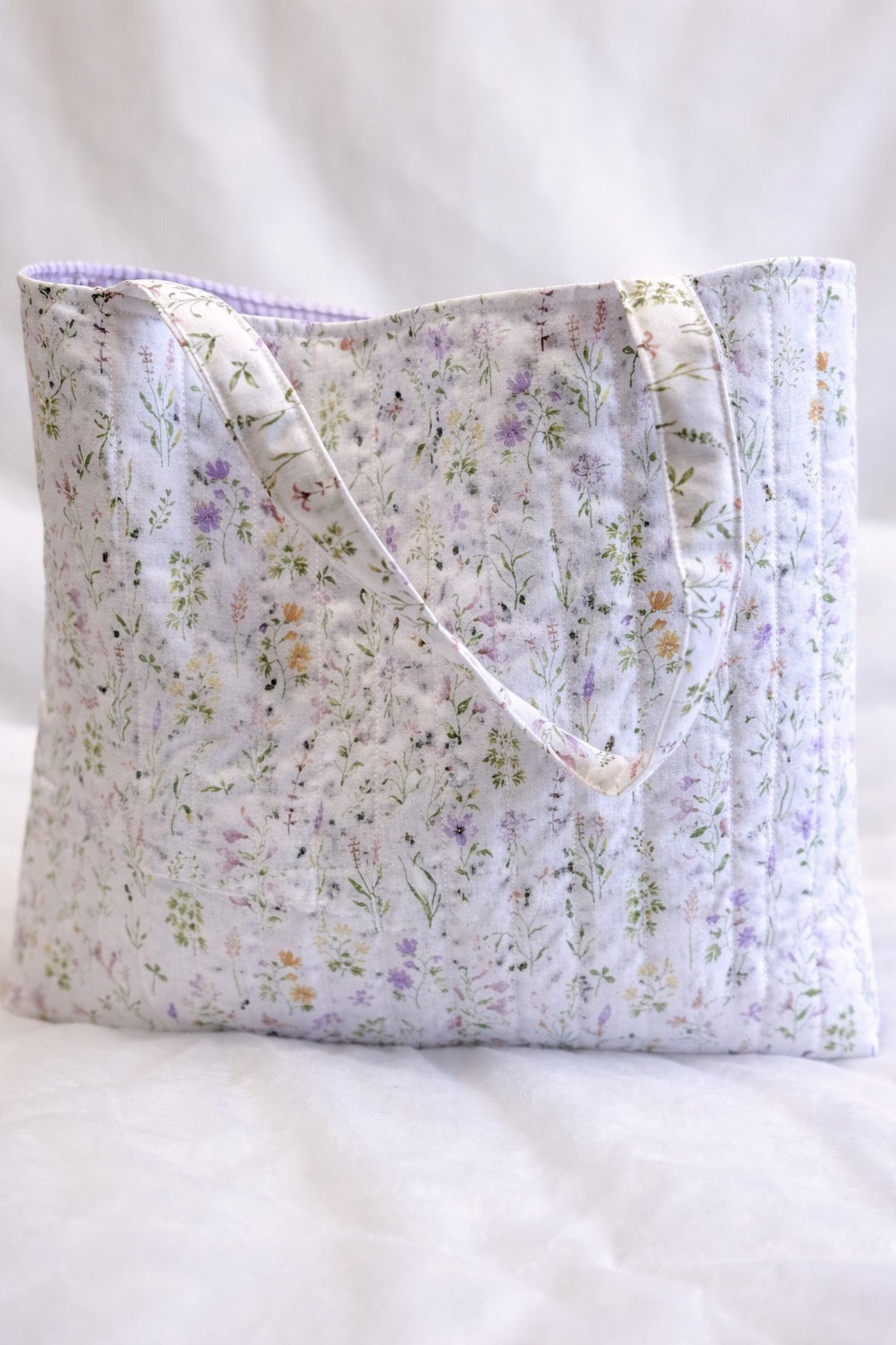 Delicate Wildflower Tote Bag