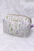 Delicate Wildflower Makeup Bag