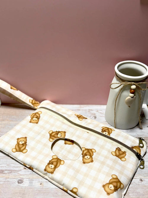 Beary Neutral Diaper Pouch