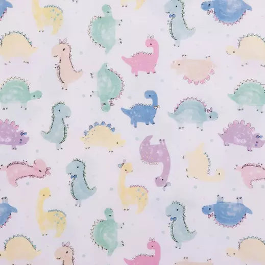 Colorful Dino Diaper Pouch