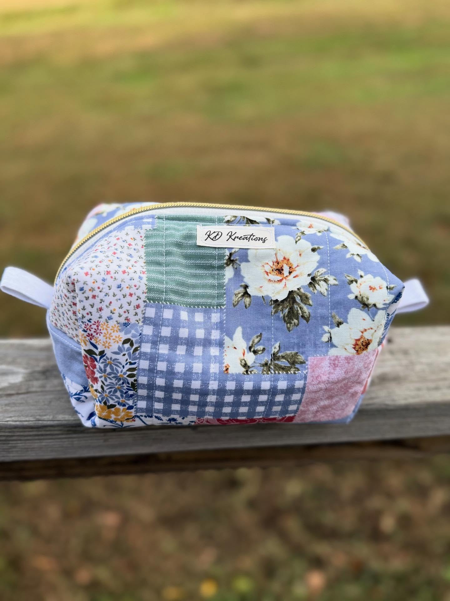 Boho Patch Makeup Bag